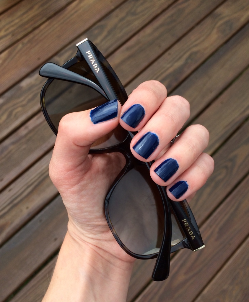 Essie Style Cartel deep blue nail polish