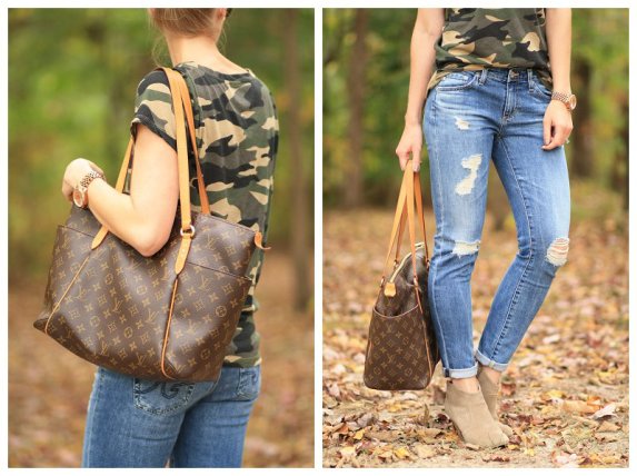 { Two Ways to Wear: Vintage Camo Tee } - Meagan's Moda