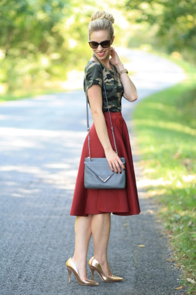 { Two Ways to Wear: Vintage Camo Tee } - Meagan's Moda