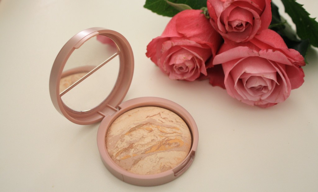 Laura Geller balance n brighten color correcting baked powder foundation, how to apply Laura Geller baked powder foundation