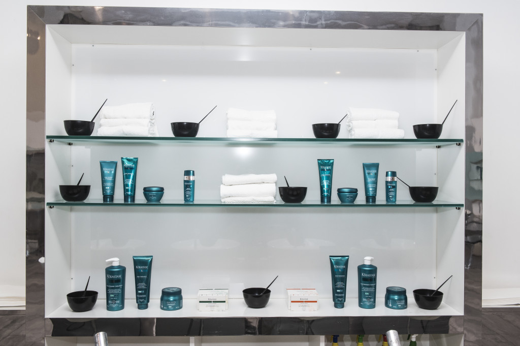 Kerastase Therapiste blogger trial event, Academia Roma, L'Oreal studio