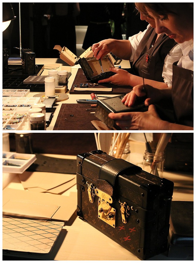 making of Louis Vuitton chest, Louis Vuitton Series 2 Exhibition Roma Italy 2015 (1)