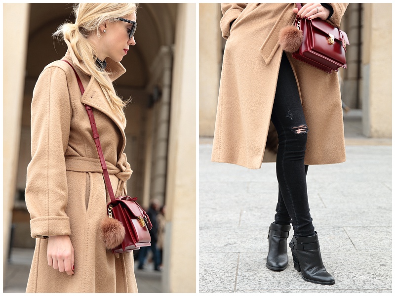 gray sweater coat with tapered pants outfit, J Crew drapey track