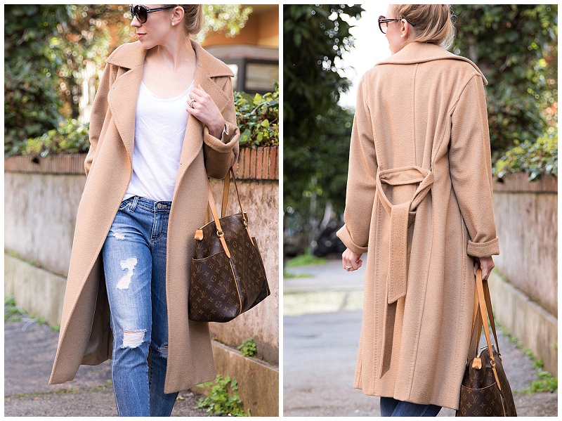 Max mara coat on sale outfit