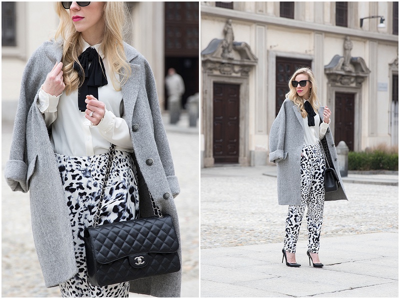 chanel classic flap street style