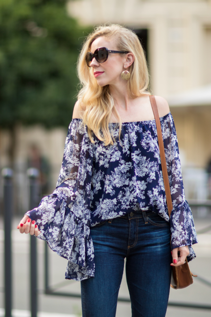 { Aperitivo in Italy: Off the shoulder top, Crop flare jeans & Lace-up ...