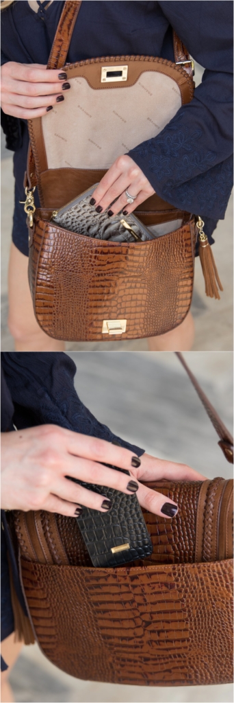 brahmin saddle bag