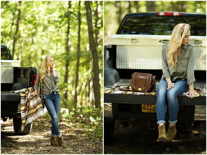 Off-Road Style: Boyfriend shirt, High waist denim & Suede booties } -  Meagan's Moda