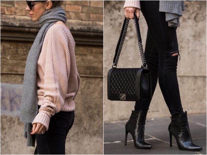 { How to Wear Off-the-Shoulder Styles During Winter } - Meagan's Moda