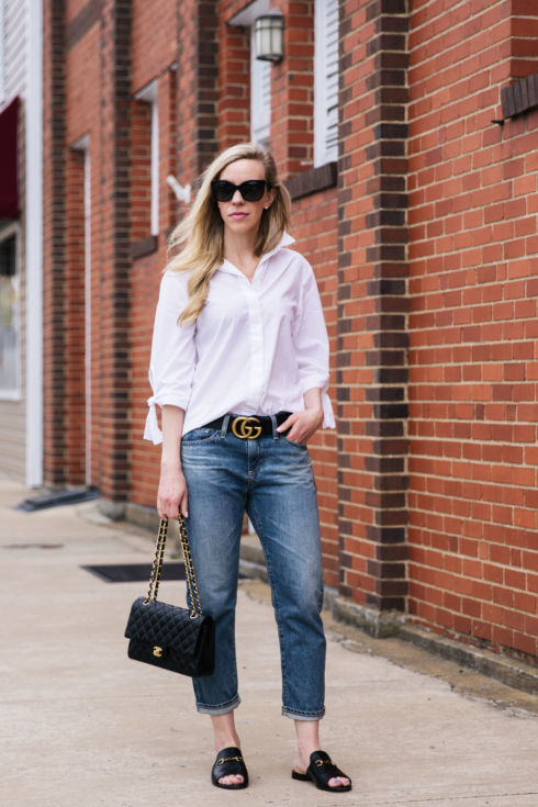 Reinventing The Classic White Button Down Meagans Moda