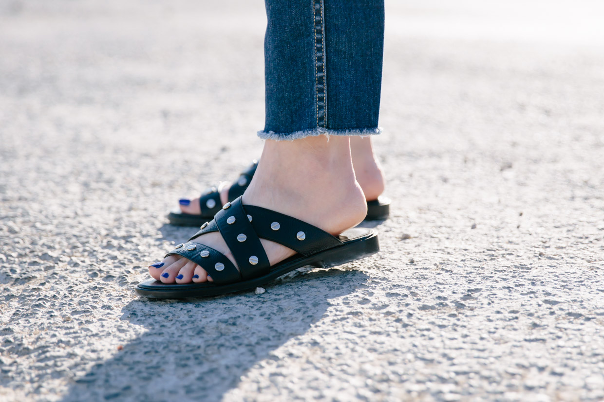 rebecca minkoff slide sandals