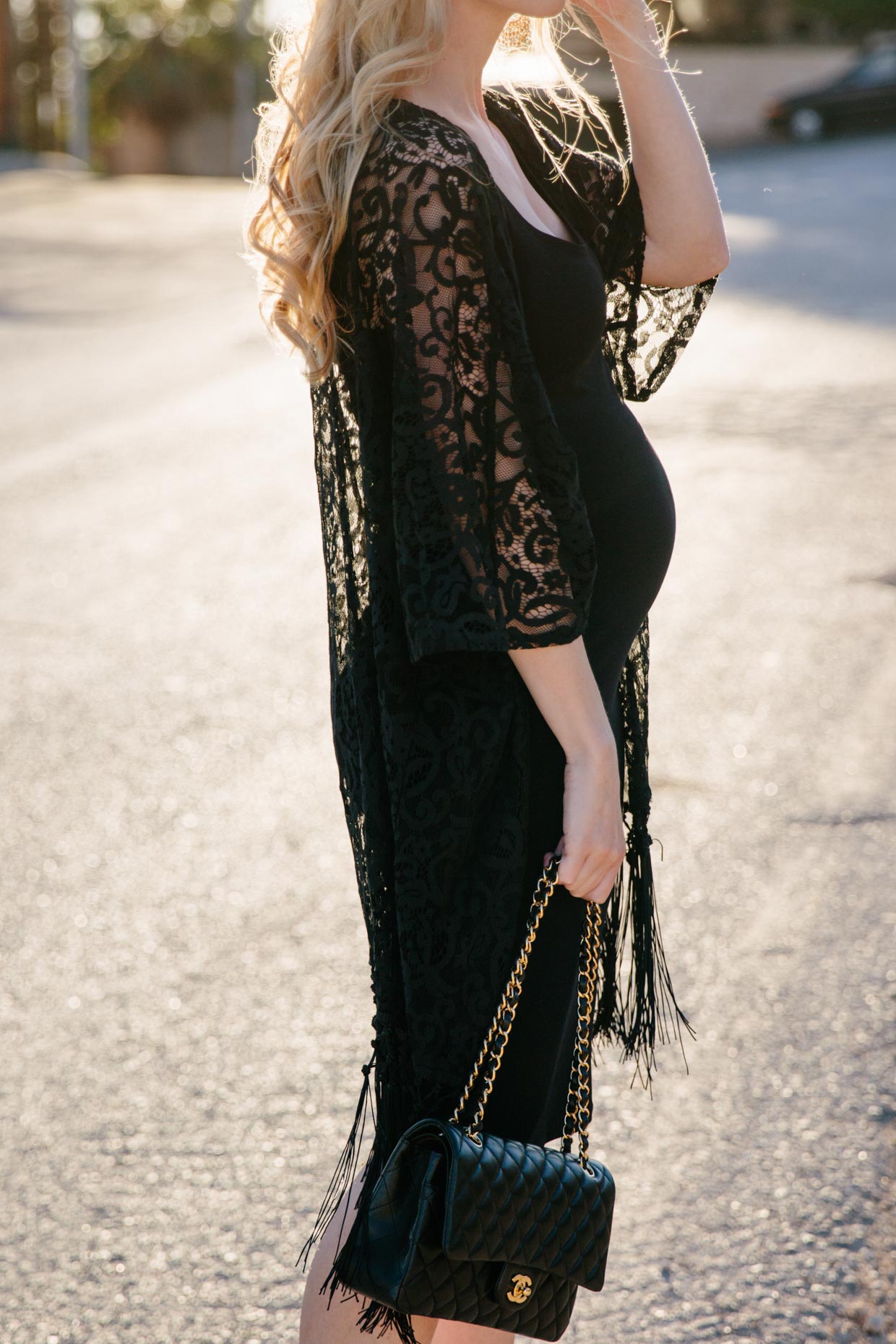 Maternity Friendly Date Night Outfit