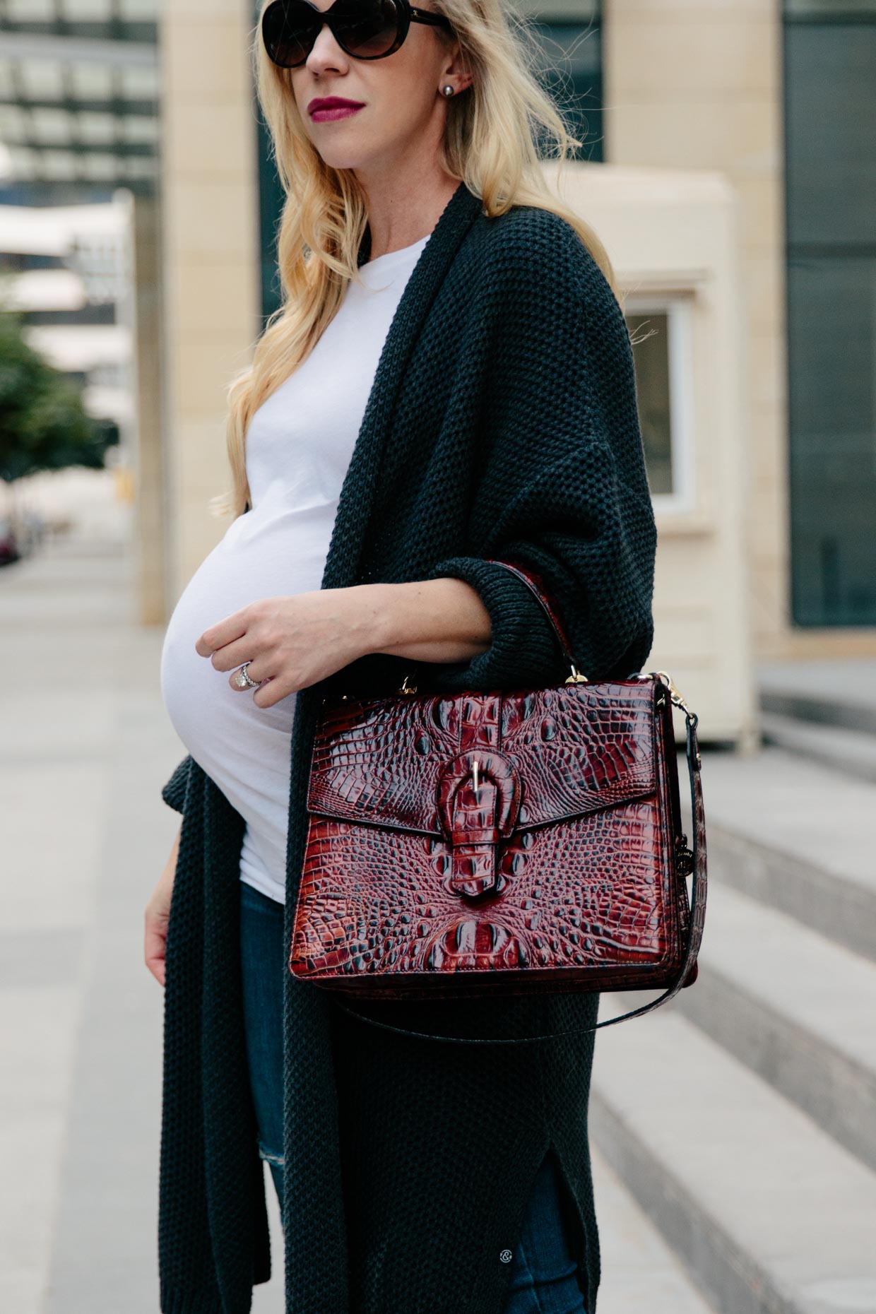 Brahmin Gabriella satchel Pecan Melbourne - Meagan's Moda