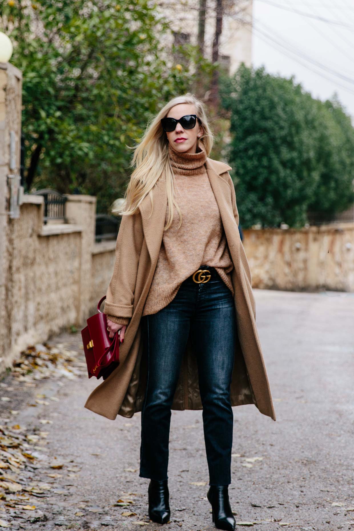 wrap coat Blogger 