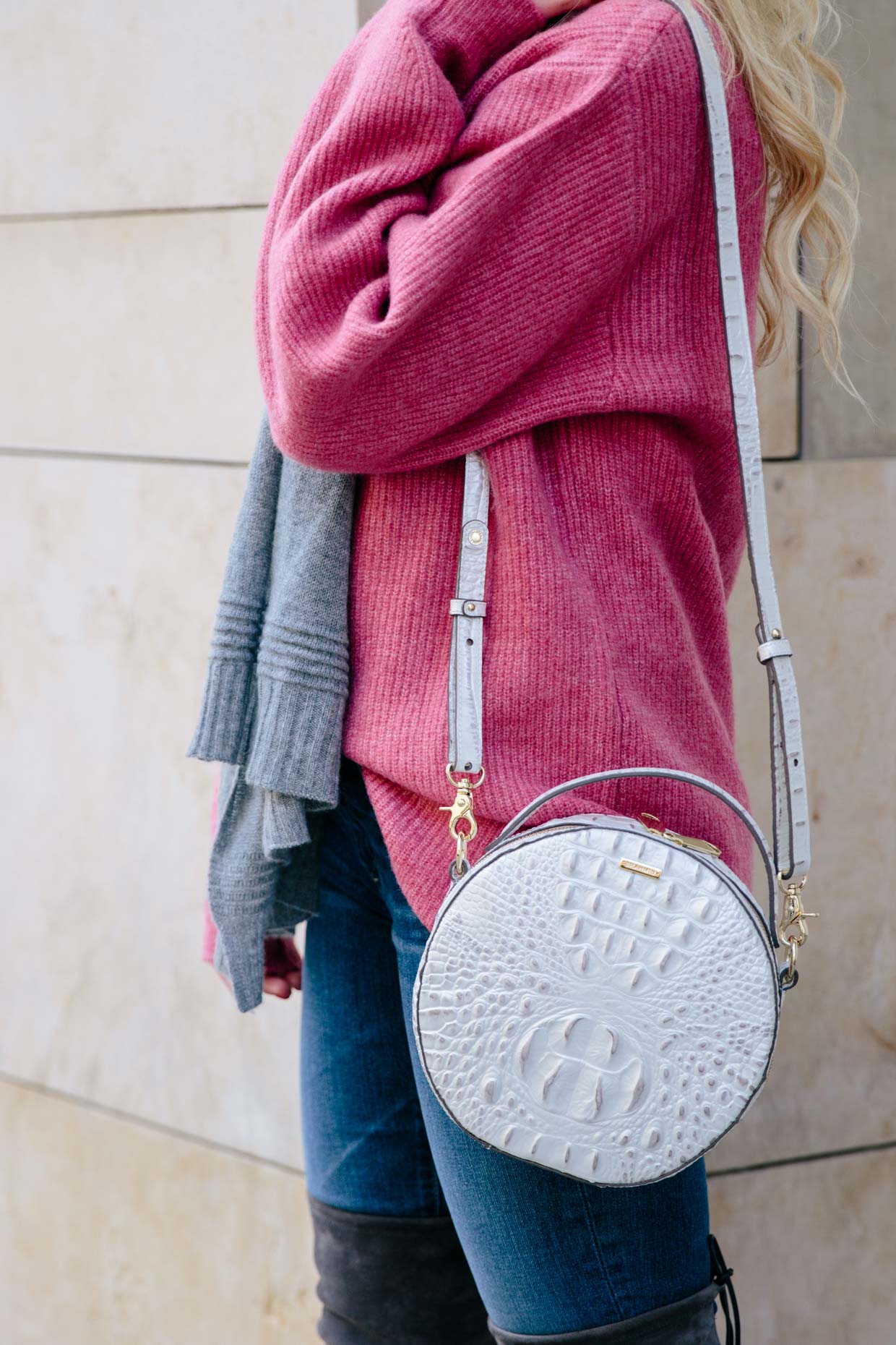 brahmin round crossbody bag