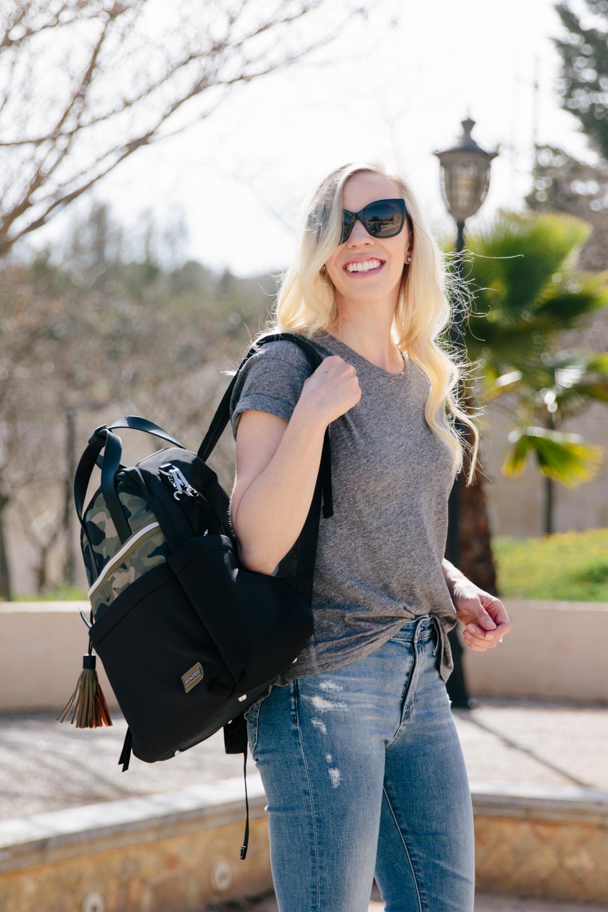 A Stylish Diaper Backpack & Lila Blake's Three Month Update - Meagan's Moda