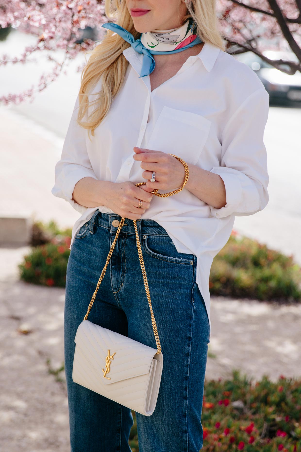 Four Ways to Wear a White Button Down This Spring - Meagan's Moda