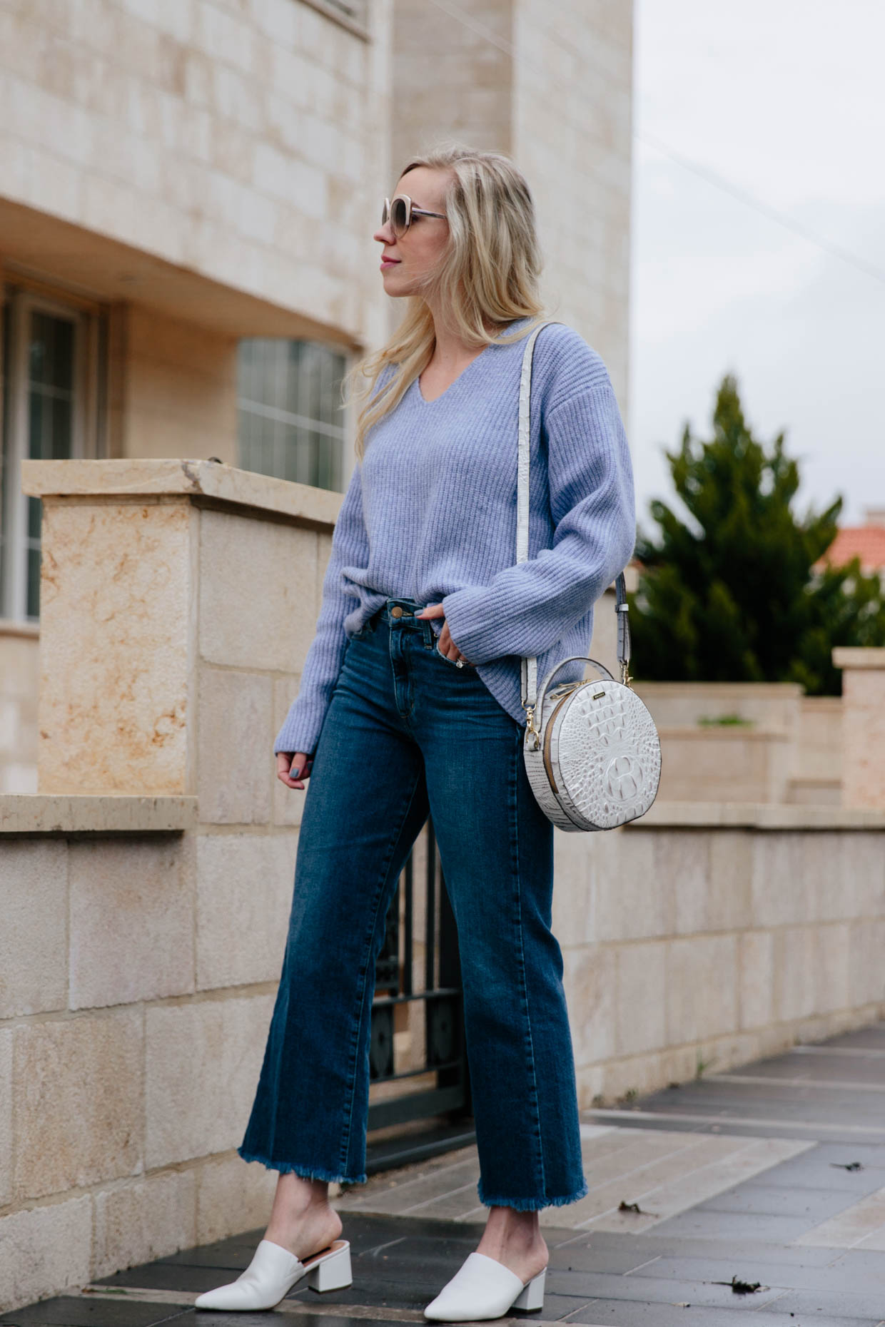 wide leg jeans outfit 2018