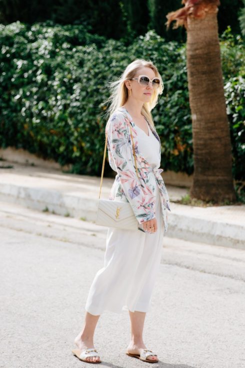 Tropical Print Kimono Jacket for Summer - Meagan's Moda