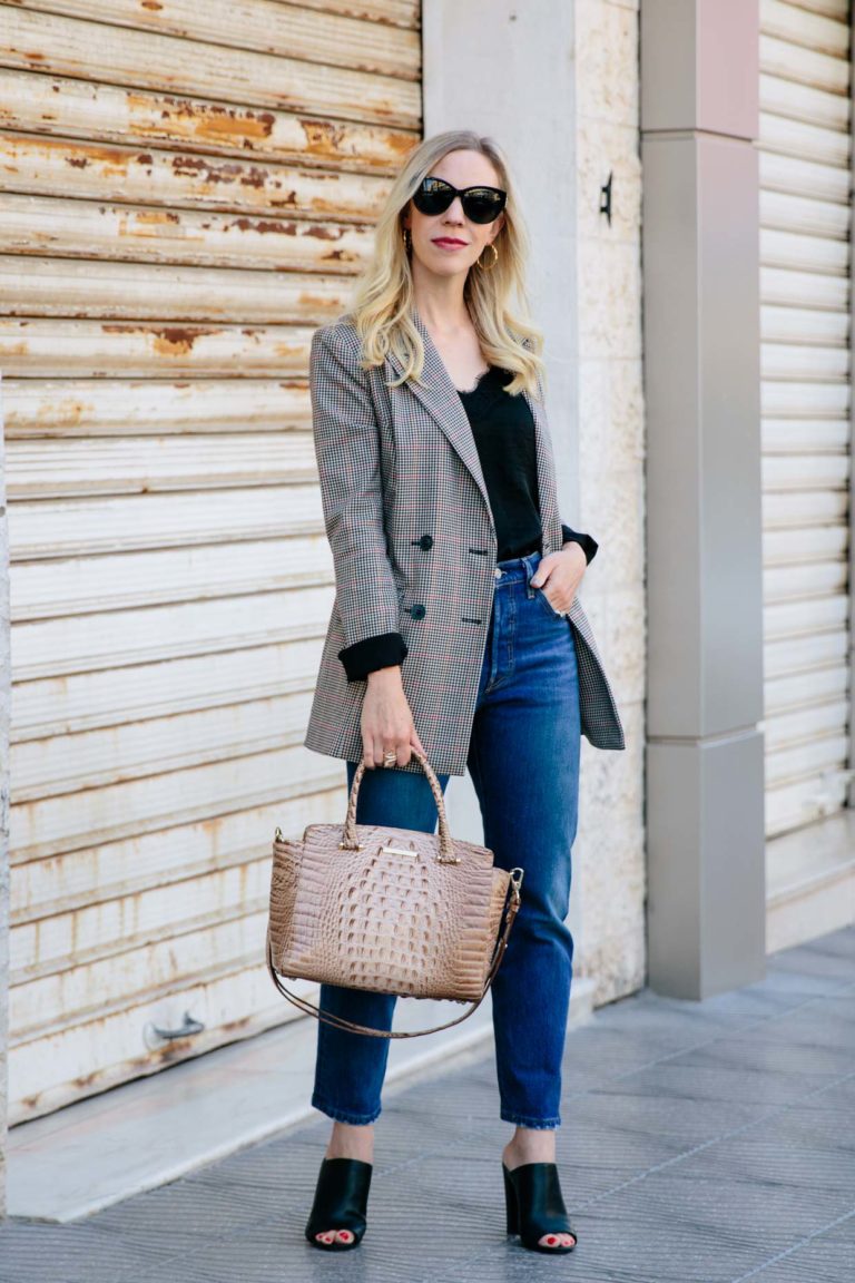 A Plaid Blazer You Can Wear Now and Later - Meagan's Moda
