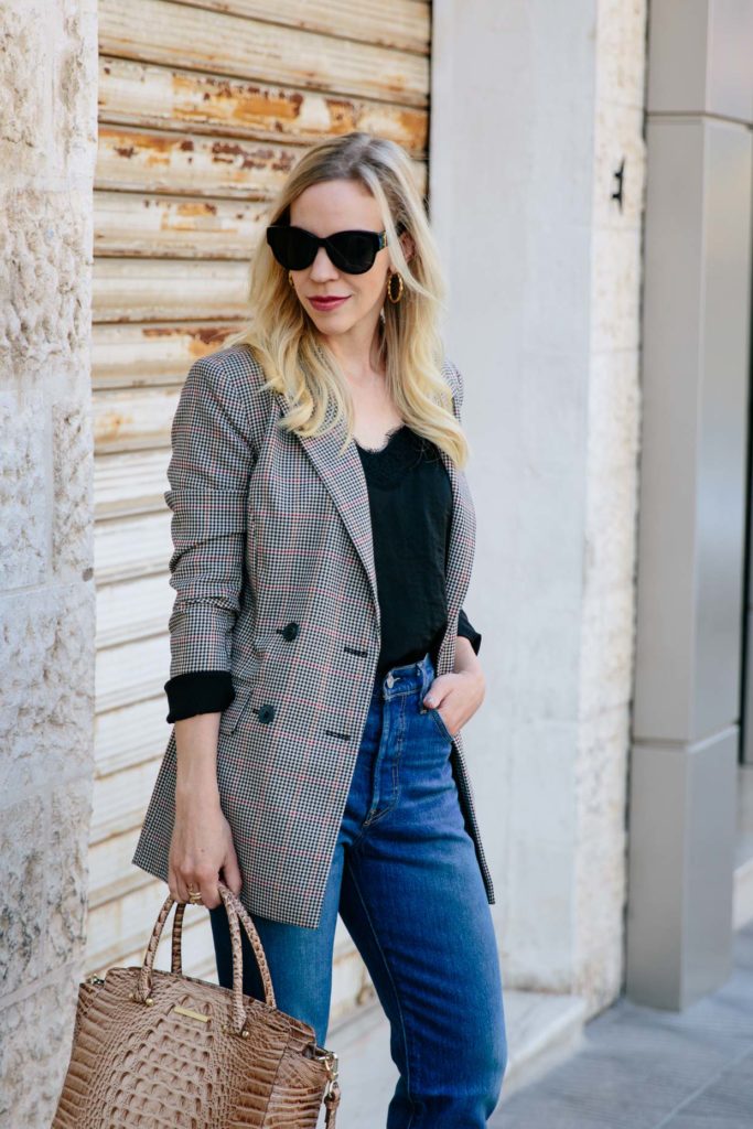 A Plaid Blazer You Can Wear Now and Later - Meagan's Moda