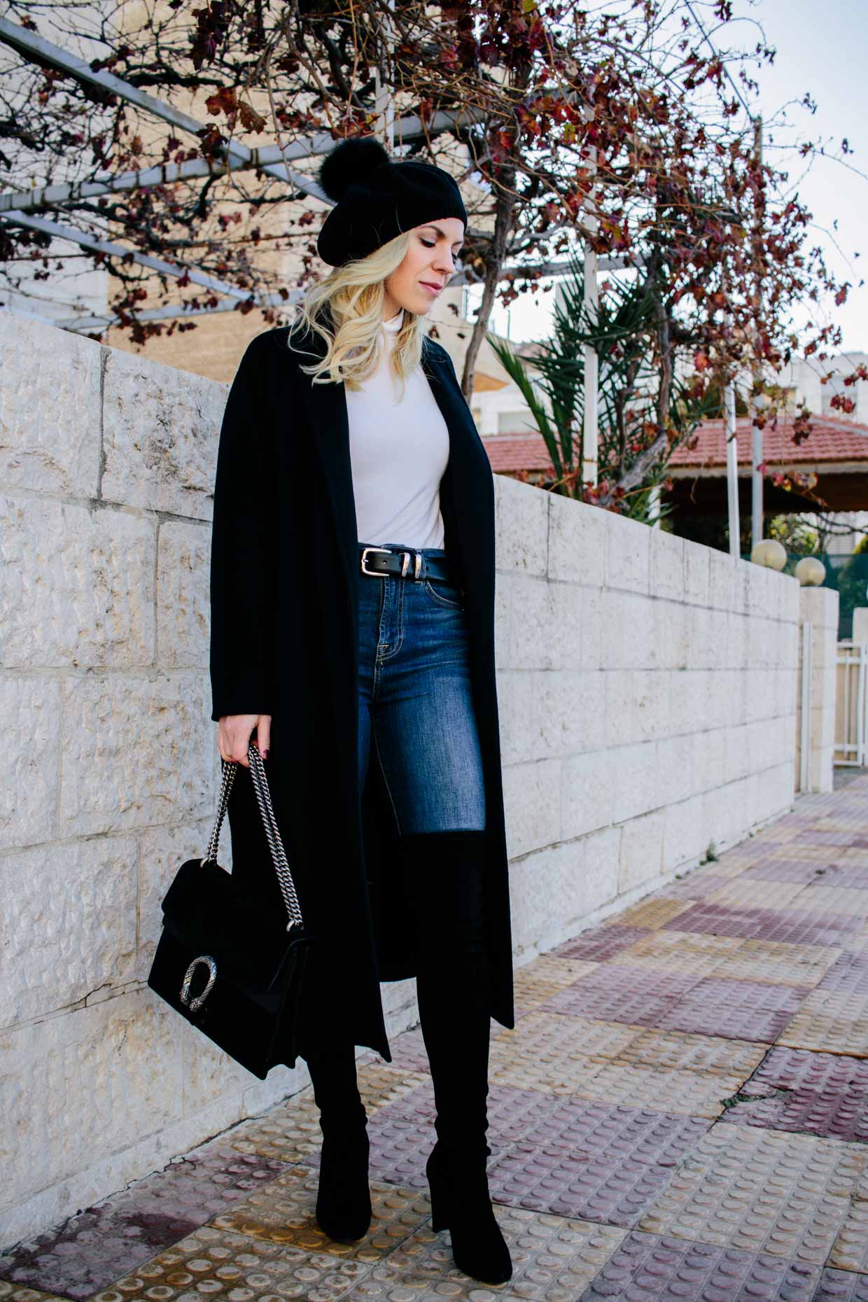 wrap coat Blogger 