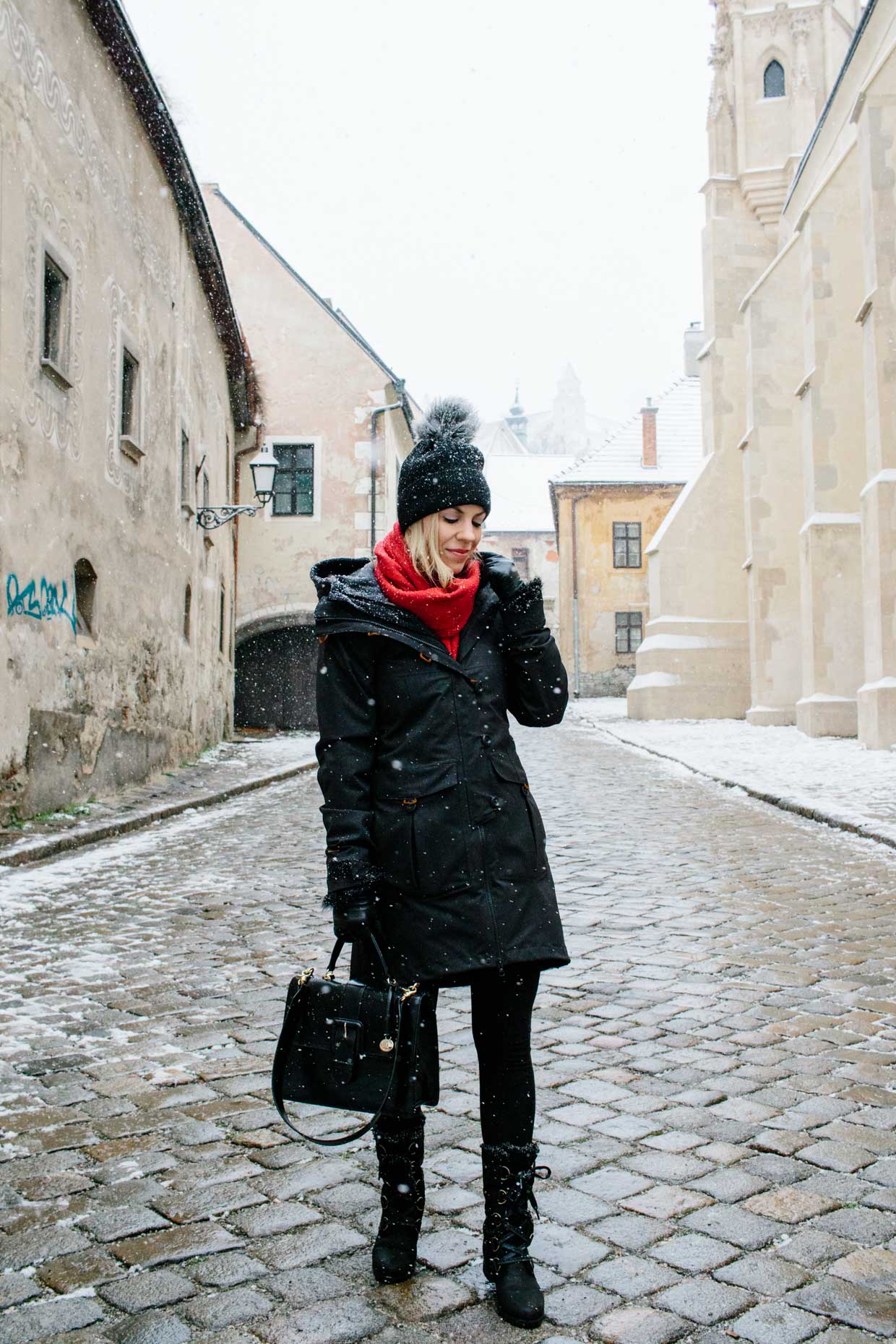 Surprise Snow Day in Meagan's Moda