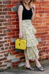 Meagan Brandon fashion blogger of Meagan's Moda wears Madewell