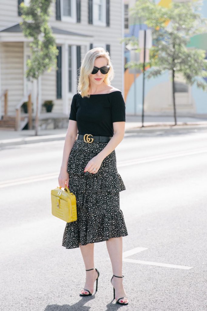 A Flirty Ruffle Skirt You Can Wear from Day to Night - Meagan's Moda