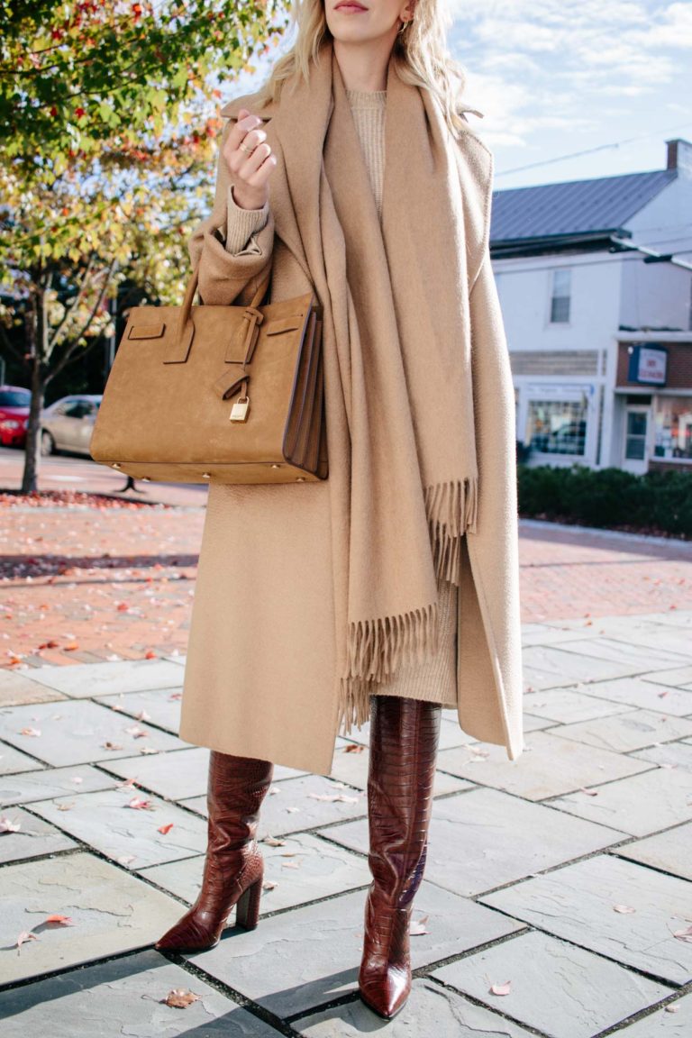 Monochromatic Camel Outfit - Meagan's Moda