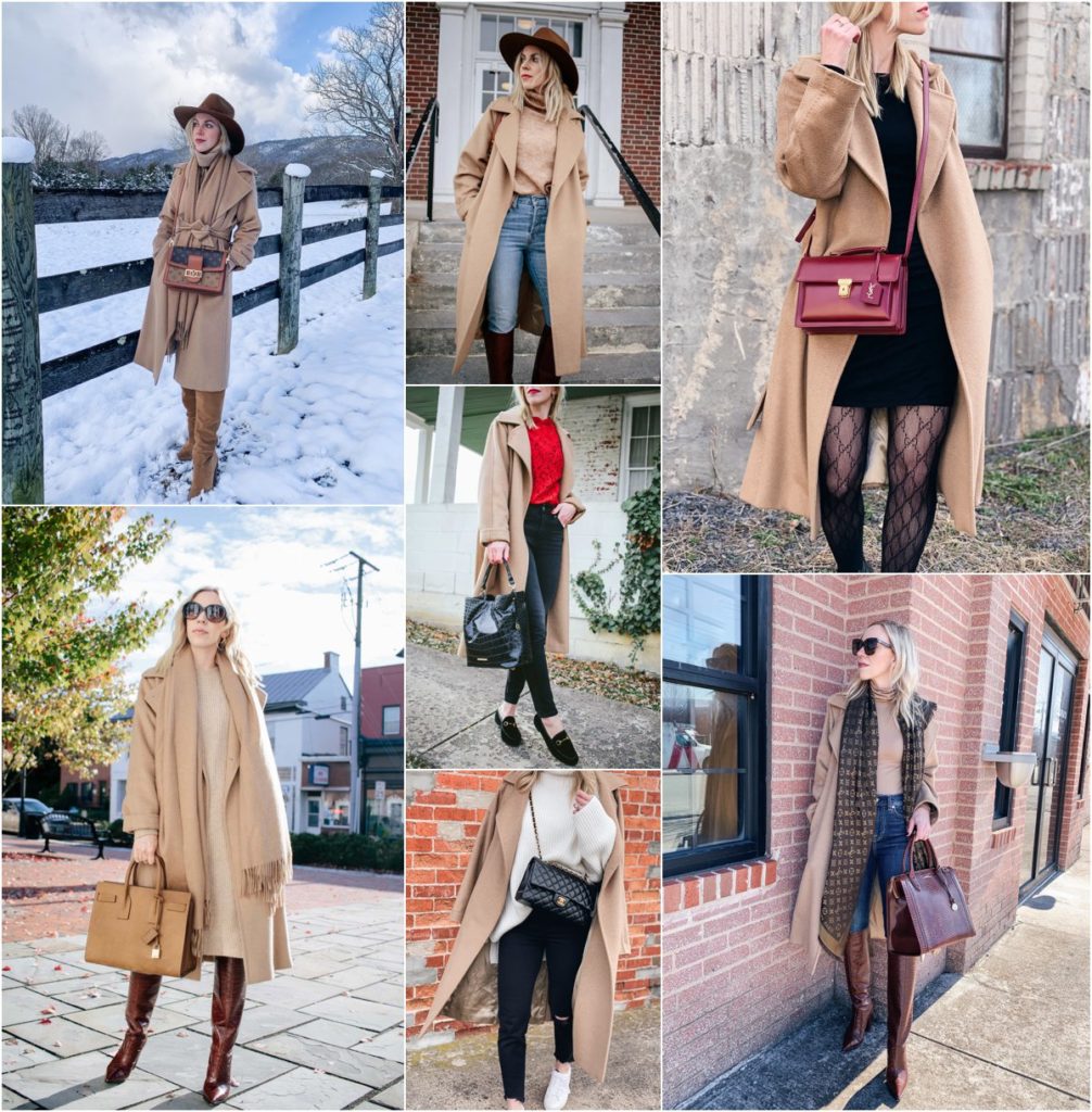 Meagan Brandon fashion blogger of Meagan's Moda shares twelve ways to wear Max Mara Manuela camel coat