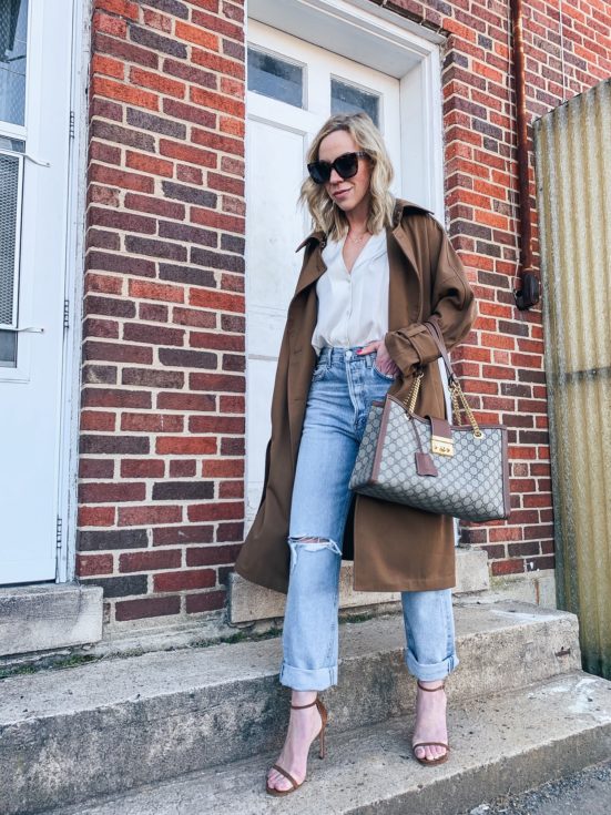 The Trench Coat Color That's Trending This Spring - Meagan's Moda