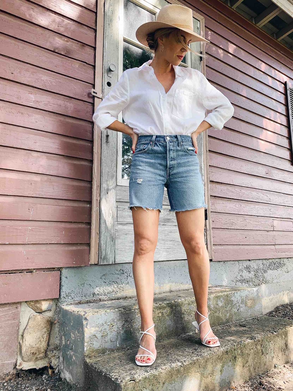 5 Most Flattering Pairs of High Waist Denim Shorts - Meagan's Moda