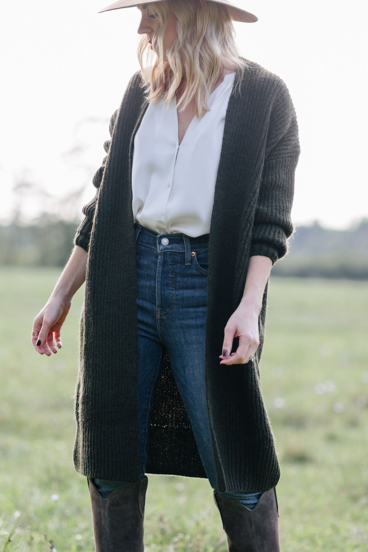 Styling an Oversized Cardigan For Fall - Meagan's Moda