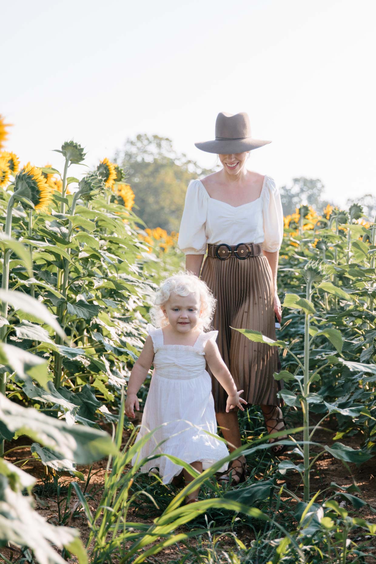 sunflower mommy and me dress