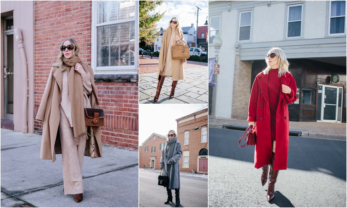 How to wear monochrome brown for winter