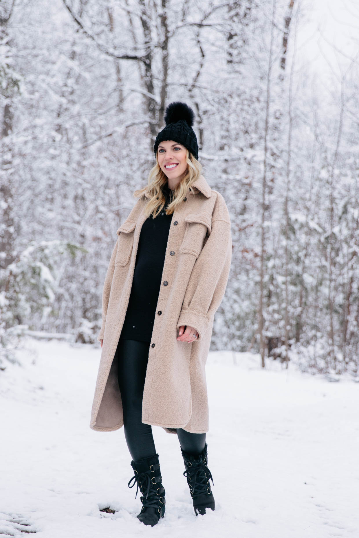 Winter Outfit Inspiration: Snowy Day Style