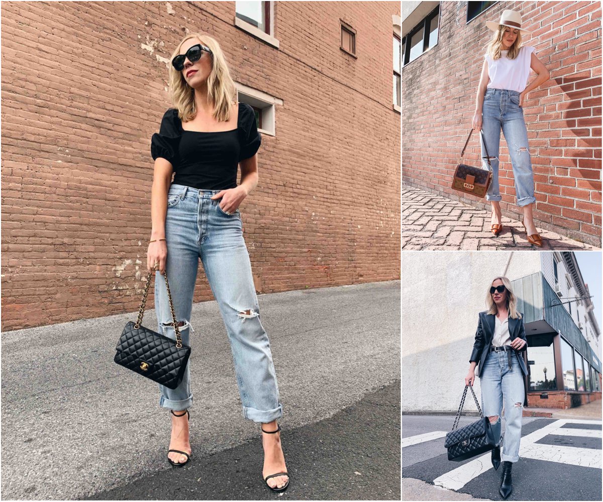 Street Style: 90's Straight Leg Jeans