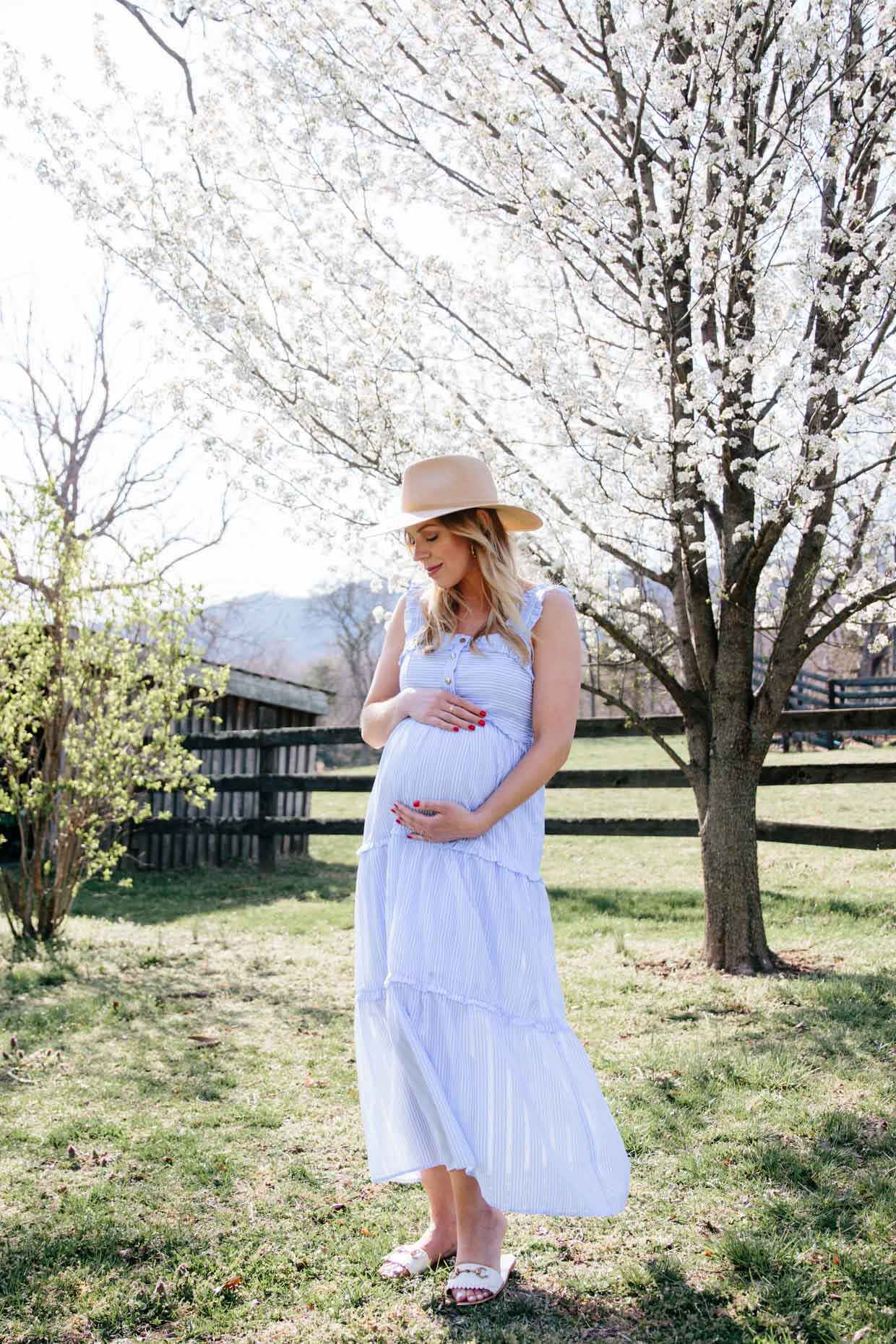 Spring Blooms & A New Sustainable Maternity Brand I'm Loving - Meagan's Moda