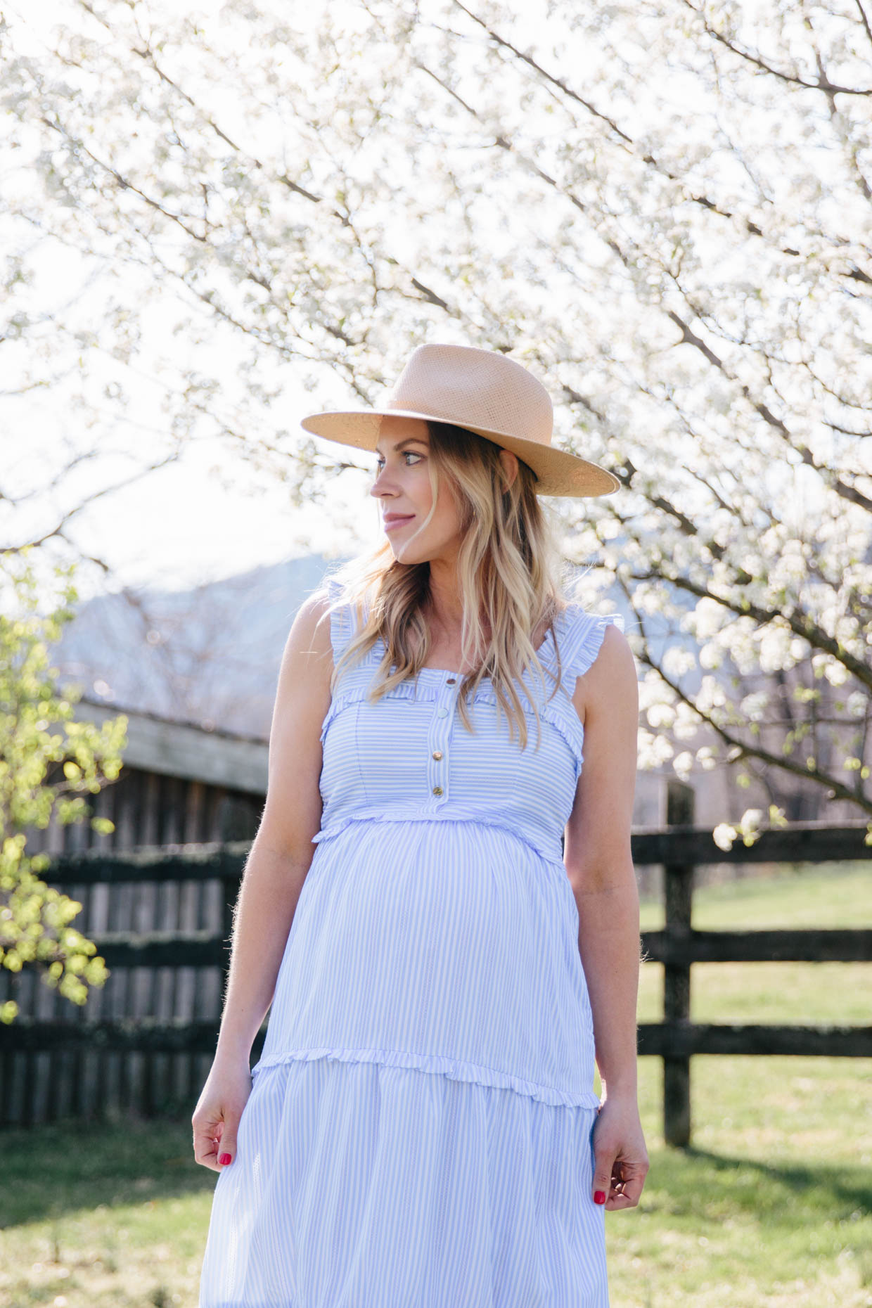 Spring Blooms & A New Sustainable Maternity Brand I'm Loving