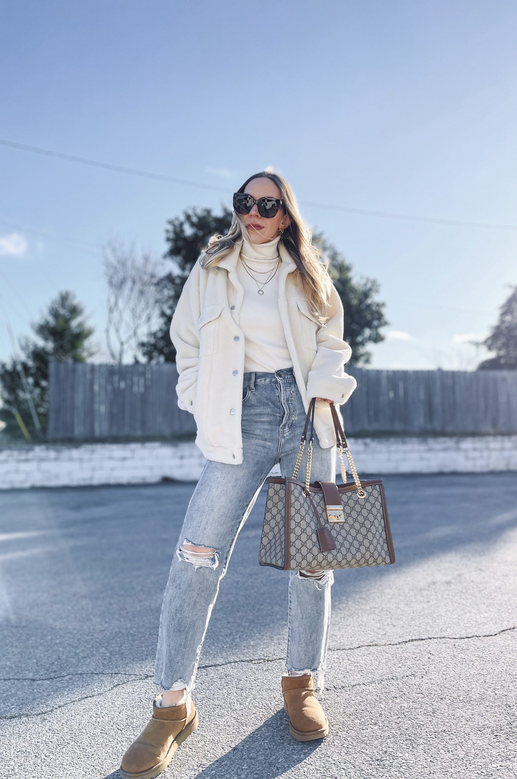 louis vuitton bags and ugg boots outfit