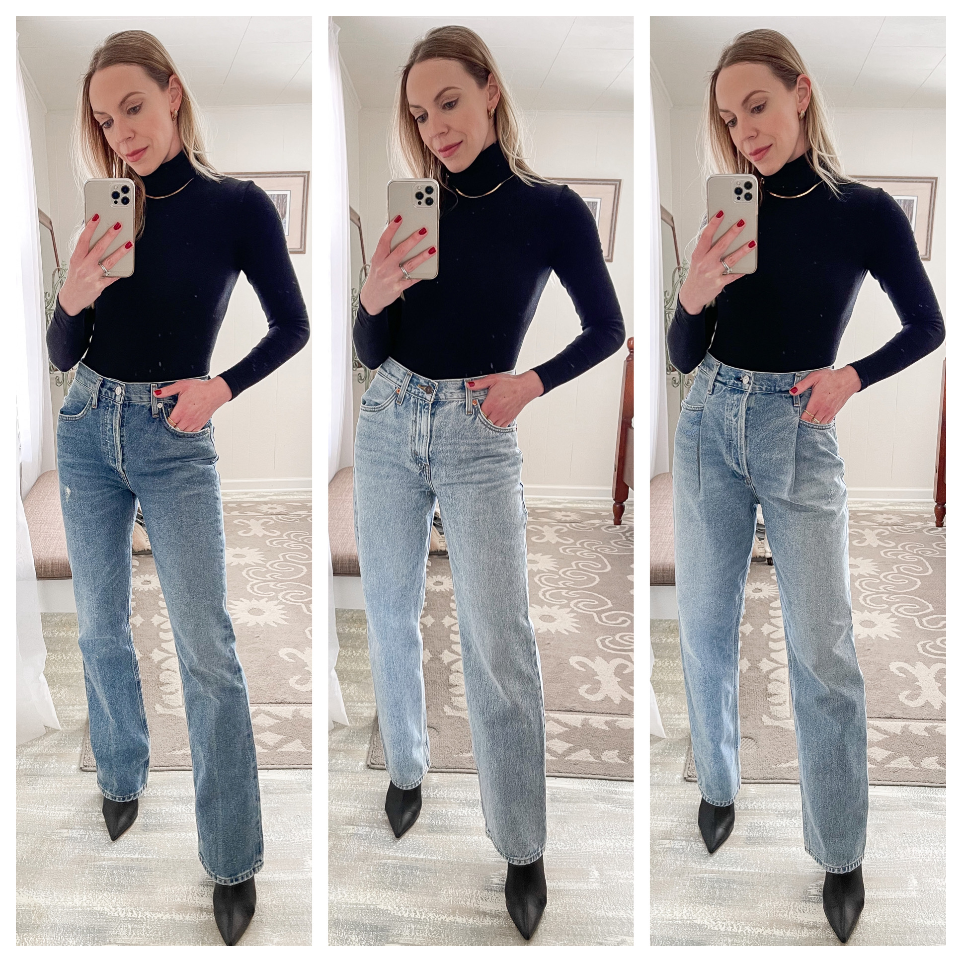 3 New Pairs of Jeans I'm Loving & Key Denim Trends for Spring 2022