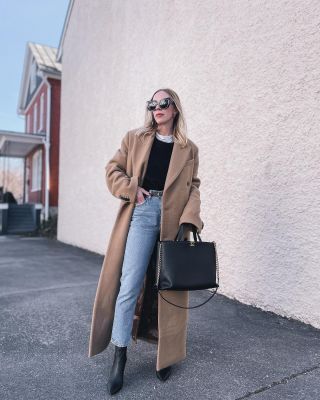 Black & Winter White: Cable turtleneck, Leather shorts & Leopard clutch } -  Meagan's Moda